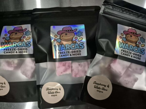 RaspberryWhiteChoc1 Cheesecake Bites - Raspberry And White Chocolate